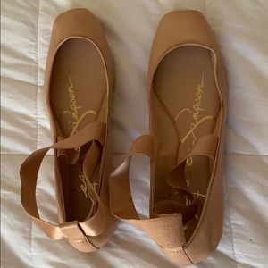 Jessica Simpson ballerina style shoes, flats,